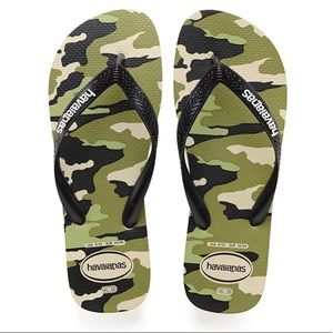havaianas camo flip flops